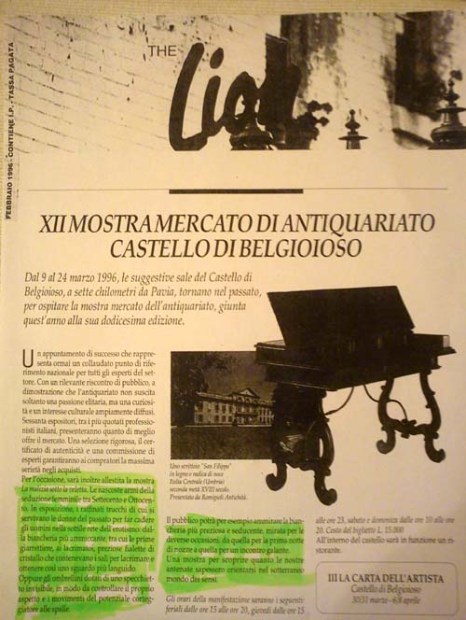 Castello di Belgioioso - anno 1996- La malizia sotto la veletta