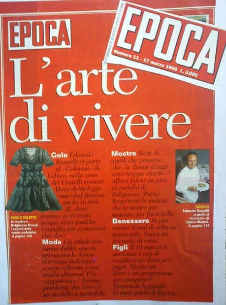 Epoca anno 1996 - la malizia sotto la veletta a Belgioioso