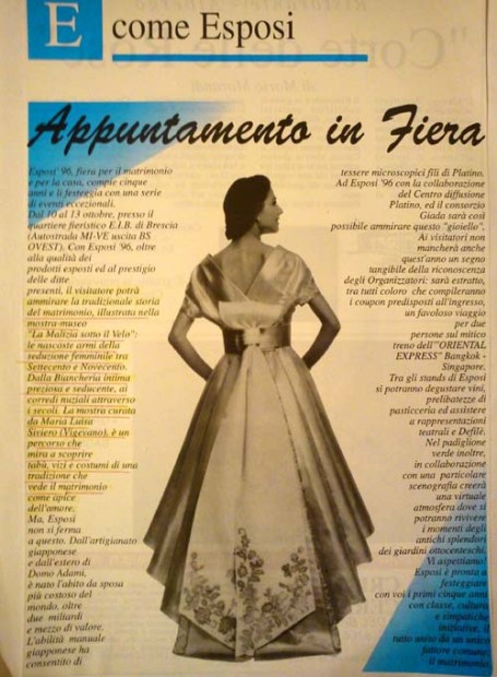 Fiera Esposi 1996 con Simona Ventura