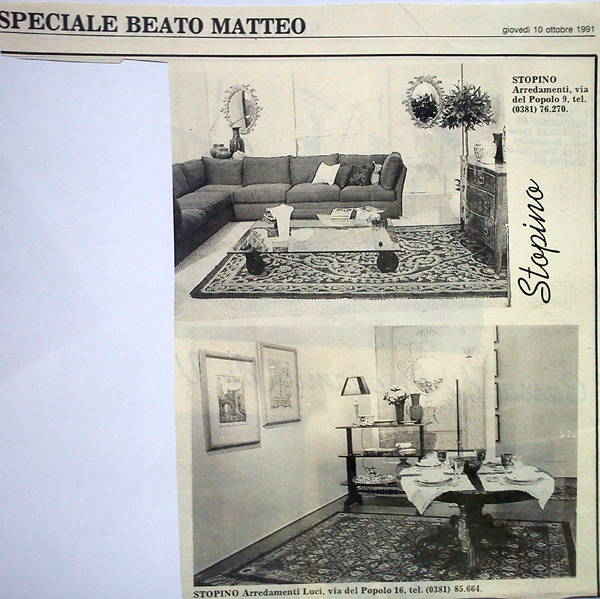 Informatore 1991 - Tavole Imbandite per Casa Stopino