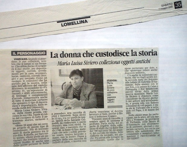 La Provincia Pavese anno 2005-articolo collezione