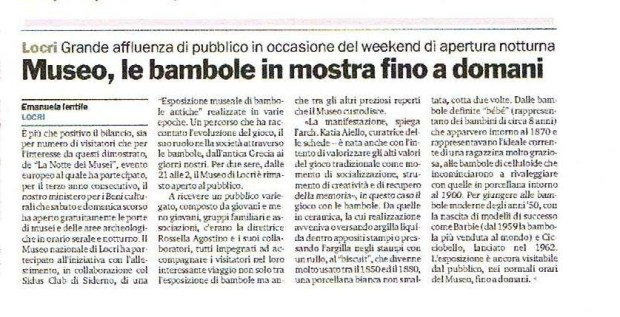 Locri - La Notte dei Musei 2011