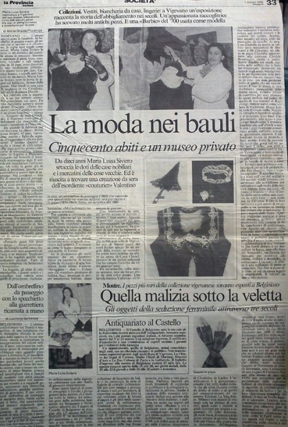 Provincia Pavese anno 1996 - la malizia sotto la veletta a Belgioioso