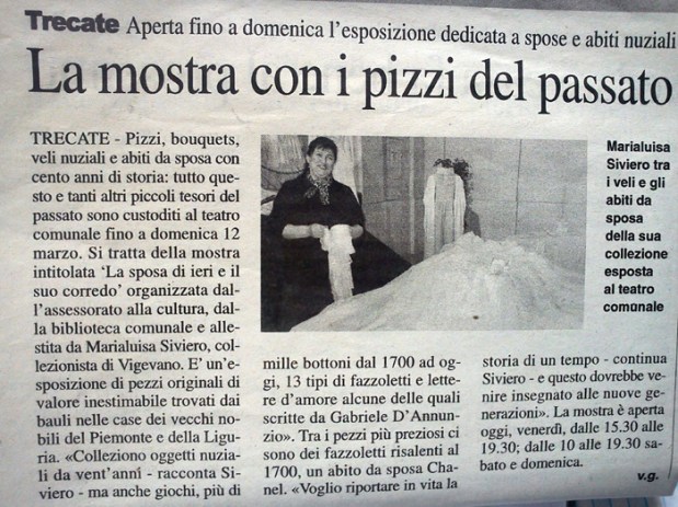Trecate anno 2006 - mostra sposa e pizzi