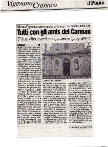 vigevano - festa del carmine 2009