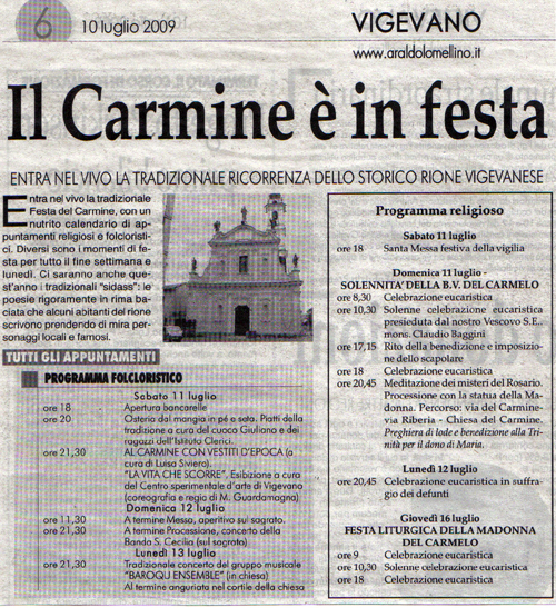 vigevano - festa del carmine 2009