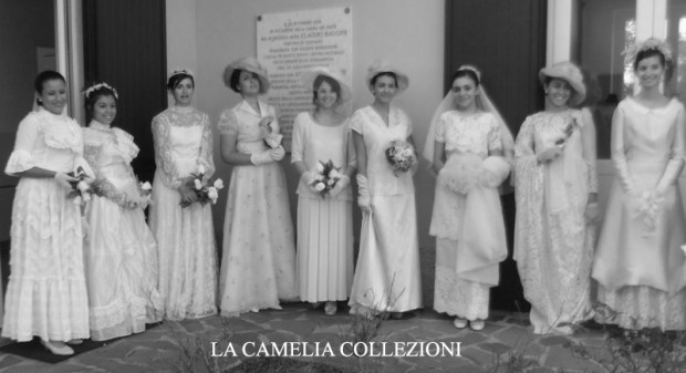vestiti da sposa d'epoca - la camelia collezioni
