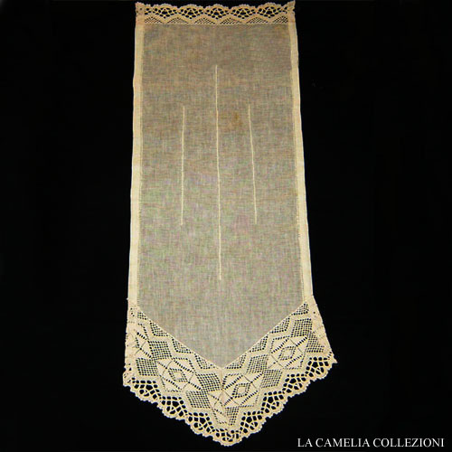 tenda a vetro - campione 02 - pizzo tombolo meccanico