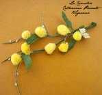 fiori di stoffa decorativi per abiti e cappelli – “La Camelia Collezioni”