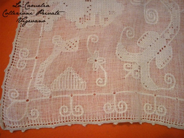 striscia in tela feudale - "La Camelia Collezioni"