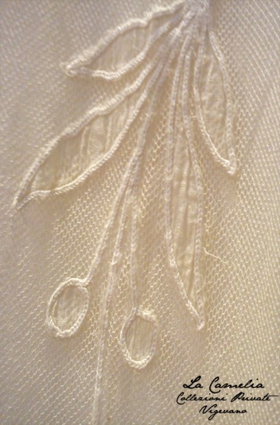 tenda in tulle napoleone III particolare - "La Camelia Collezioni"