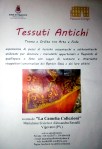 locandina esposizione  tessuti – la camelia&nbsp;collezioni