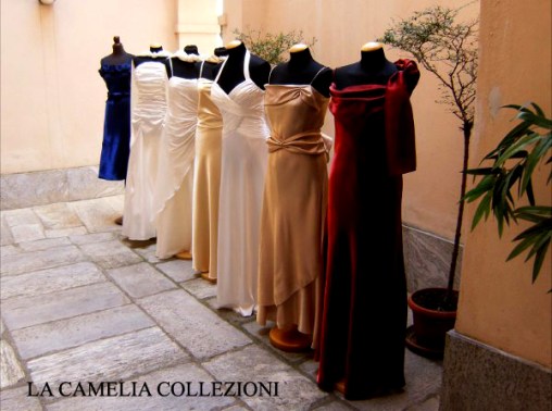 vestiti da sera cocktail cerimonia - la camelia collezioni