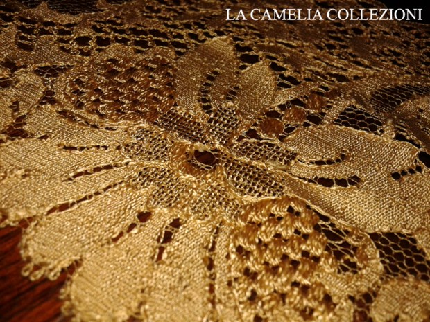 Blonde francese in filo di seta fine 700 - la camelia collezioni