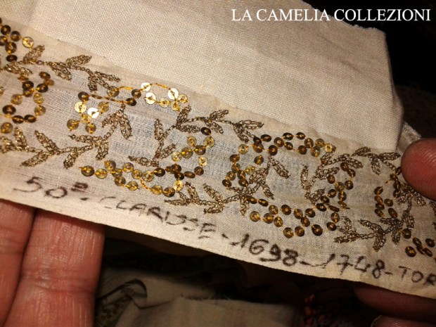 passamaneria guarnizione in taffettas di seta fine 600 - la camelia collezioni