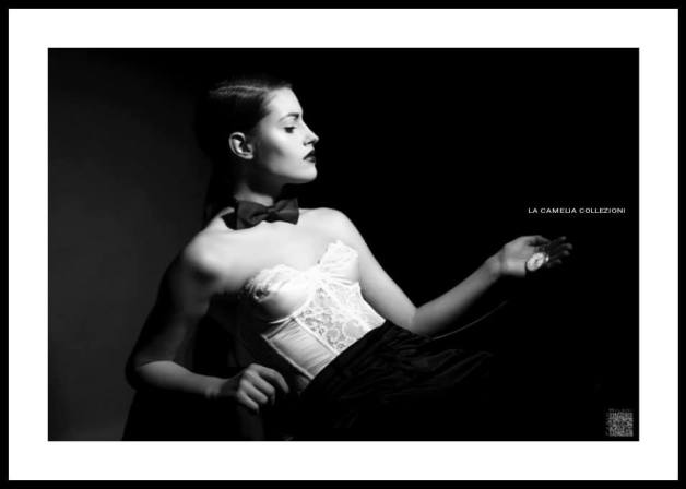 intimo in pizzo - bustier - la camelia collezioni