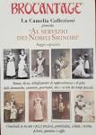 locandina al servizio dei nobili signori – saggio espositivo di grembiuli da tata – marzo 2017 – la camelia collezioni