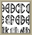 cifre e schemi ricamo -codice DECO’ – la camelia collezioni