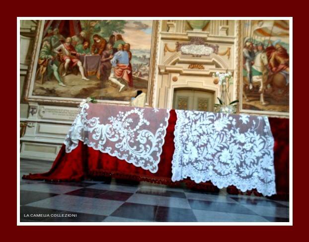 tende a pannello con velluto genovese - la camelia collezioni