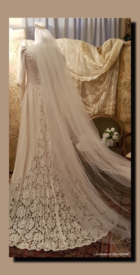 Veli da sposa in tulle 3 metri-la camelia