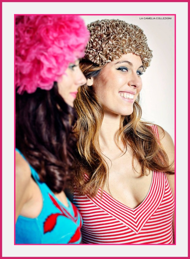 Vintage beachwear- vintage hats