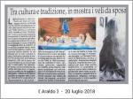 rassegna stampa luglio 2018 – mostra veli sposa – la camelia&nbsp;collezioni