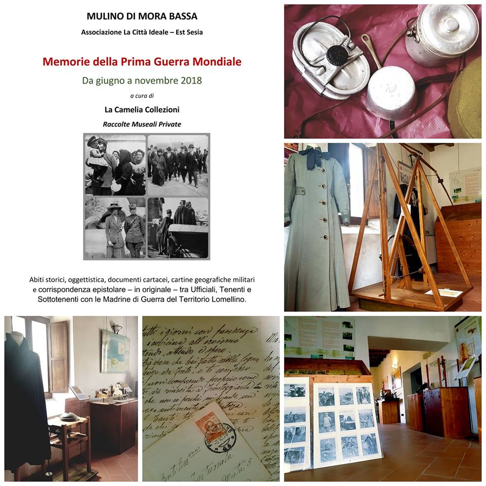 prima guerra mondiale - commemorazione - museo mora bassa - la camelia collezioni