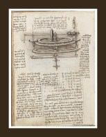 Leonardo da Vinci - macchine tessili - la camelia collezioni