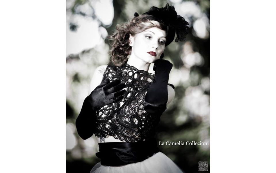 cappelli e acconciature - personalizzati con pizzo - la camelia collezioni