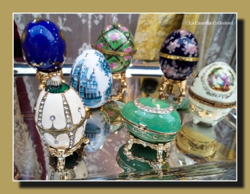 uova fabergè - la camelia collezioni