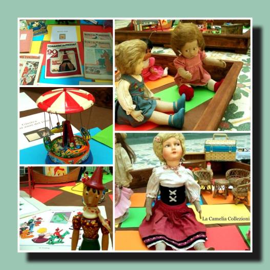 giocattoli antichi e d'epoca - mostra - la camelia collezioni